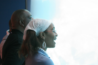 JAJF family at aquarium taking a timeout from late stage cancer 