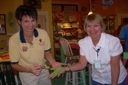 Jack and Jill Foundation family painting porcelain figurines 