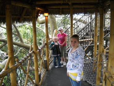 family enjoying a JAJF treatment at Disney World 
