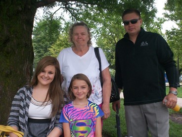 JAJF family enjoying a late stage cancer break 