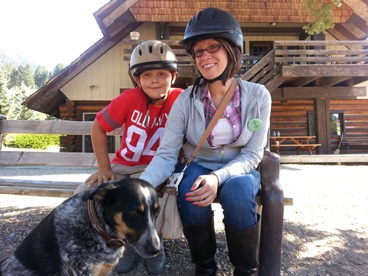 JAJF family with dog taking a timeout from late stage cancer 