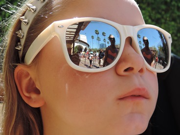 Jack and Jill Foundation young girl wearing sunglasses 