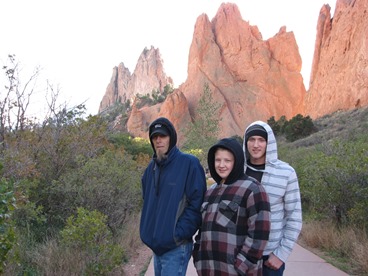 JAJF family on hike in dessert taking a timeout from late stage cancer 