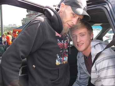 JAJF dad and son taking a timeout from late stage cancer 