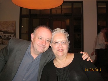 JAJF couple at dinner the best part of memories is making them 