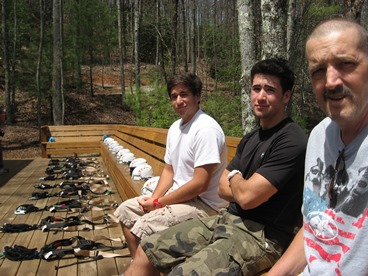 JAJF father and sons on hike the best part of memories is making them 
