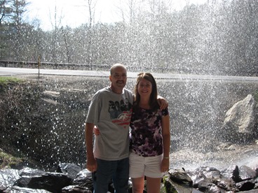 JAJF couple at waterfall the best part of memories is making them 