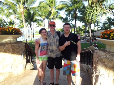 family on tropical vacation the best part of memories is making them 