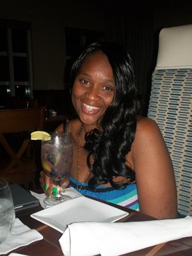 Jack and Jill Foundation woman enjoying a break from late stage cancer 