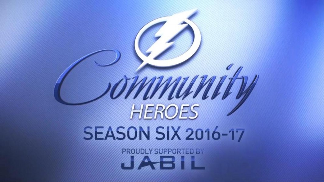 Jon Albert honored as Lightning Community Hero