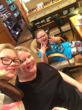 young women getting manicures during a JAJF WOW experience 