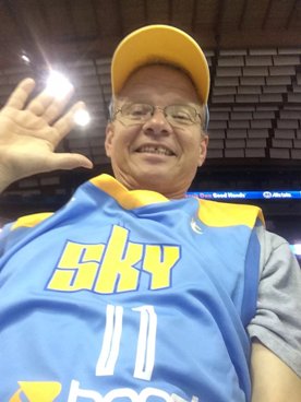 man wearing Sky jersey taking a selfie during a JAJF WOW experience 