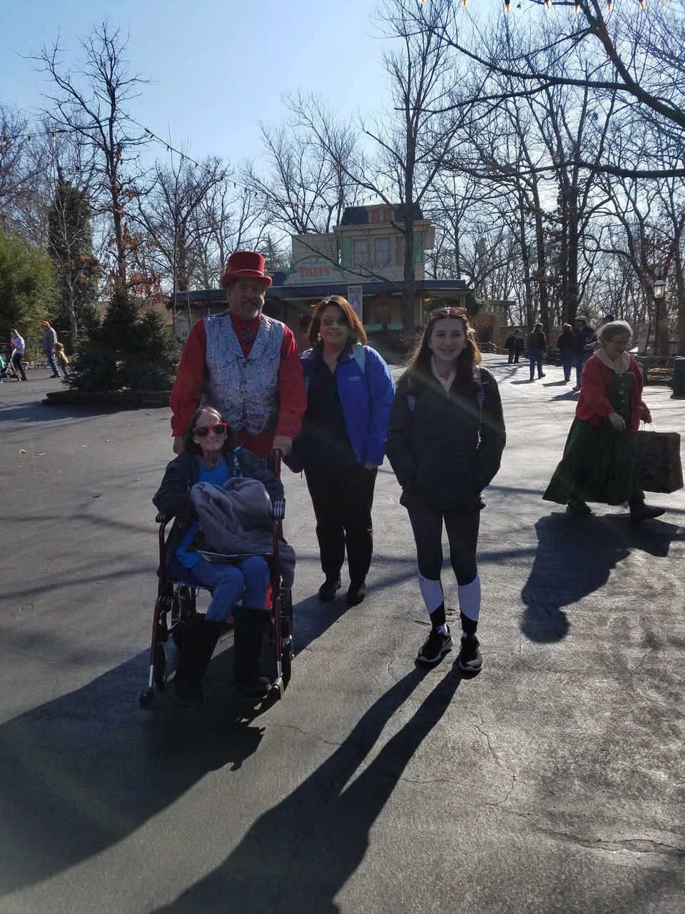 family enjoying a  JAJF late stage cancer timeout 