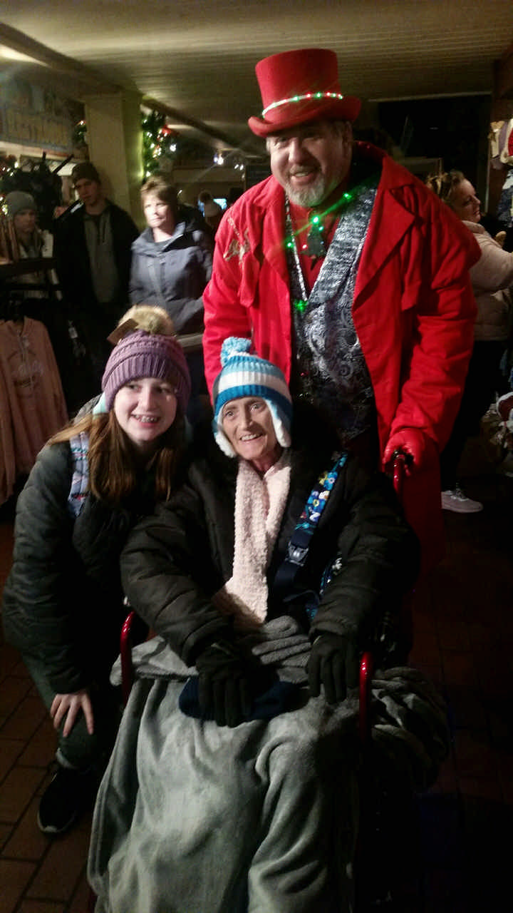 JAJF family enjoying a late stage cancer timeout 