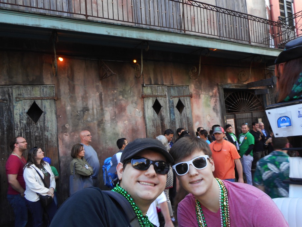 JAJF men taking a selfie making inheritable memories 