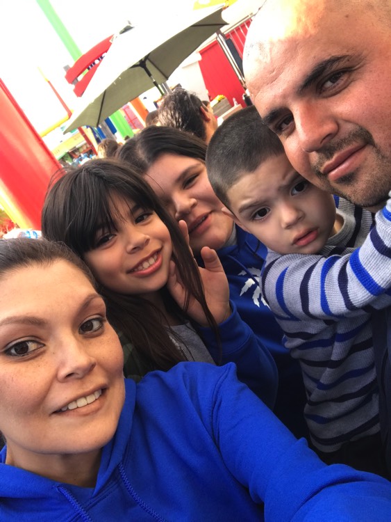 family selfie during a JAJF late stage cancer timeout 