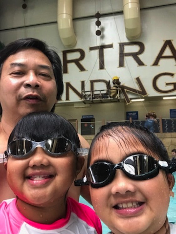 JAJF family enjoying a WOW experience 